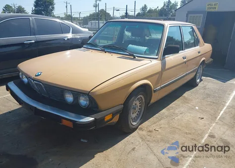 1986 BMW 528 E Automatic z USA, uszkodzony, nr VIN WBADK8308G9660196